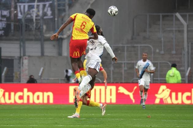 FOOTBALL : RC Lens vs Paris FC - Ligue 1 J8 - 19 10 2025 Samson BAIDOO (RC Lens) lors du match RC Lens vs Paris FC, Ligue 1 J8, stade Bollaert-Delelis, le 19 octobre 2025 - photo Laurent Sanson PsnewZ  Copyright: xLaurentxSANSONx xPsnewZx