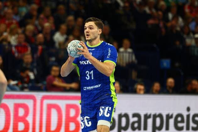 Handball I Men I Season 2025 2026 I Bundesliga I 9 Matchday I HSV Hamburg VFL Gummersbach I 19 10 2025 Kay Smits 31, VFL Gummersbach Hamburg Barclaycard Arena Hamburg Germany Copyright: xLobeca RalfxHomburgx