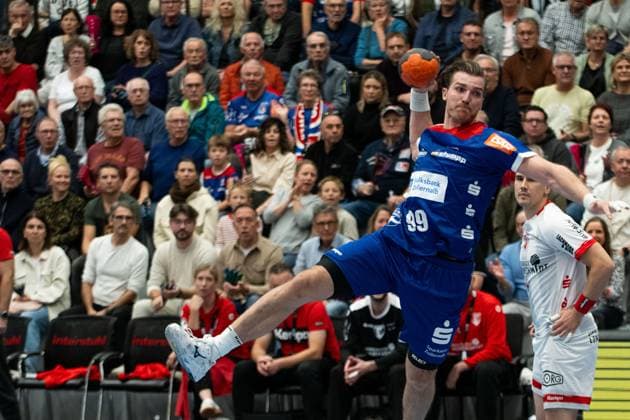 Stefan Bauer, HBW Balingen Weilstetten, 99 HBW Balingen Weilstetten vs TuS Ferndorf, Handball, 2 Bundesliga, Matchday 8, Season 2025 2026, 19 10 2025 Eibner Pressefoto Andreas Ulmer HBW Balingen Weilstetten vs TuS Ferndorf, Handball, 2 Bundesliga, Matchday 8, Season 2025 2026, 19 10 2025 Balingen Copyright: xEibner-Pressefoto AndreasxUlmerx EP_AUR