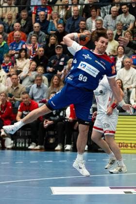 Stefan Bauer, HBW Balingen Weilstetten, 99 HBW Balingen Weilstetten vs TuS Ferndorf, Handball, 2 Bundesliga, Matchday 8, Season 2025 2026, 19 10 2025 Eibner Pressefoto Andreas Ulmer HBW Balingen Weilstetten vs TuS Ferndorf, Handball, 2 Bundesliga, Matchday 8, Season 2025 2026, 19 10 2025 Balingen Copyright: xEibner-Pressefoto AndreasxUlmerx EP_AUR