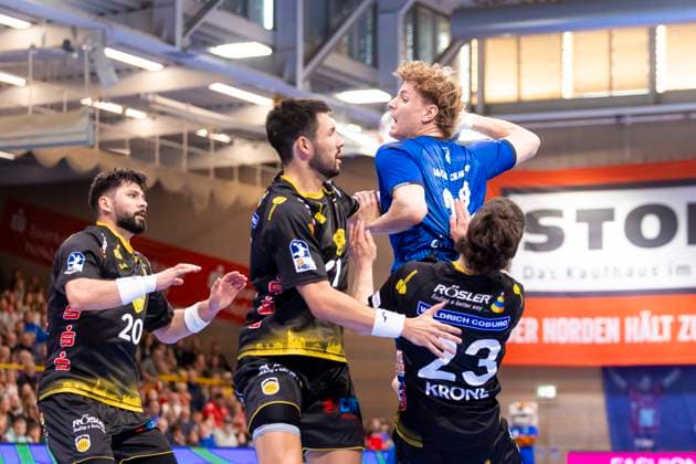 Handball, 2nd HBL, VfL Lübeck-Schwartau - HSC 2000 Coburg