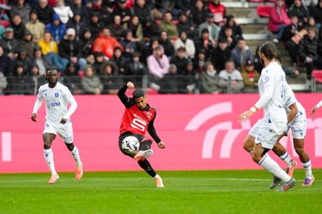 Stade Rennais FC v AJ Auxerre - Ligue 1 McDonald s 2025 2026 10 Ludovic BLAS (srfc) during the Ligue 1 McDonald s match between Rennes and Auxerre at Roazhon Park on October 19, 2025 in Rennes, France. Rennes France  Copyright: xFEPx 776348165