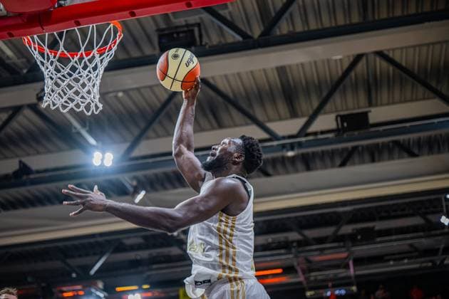 1 Basketball Bundesliga, easyCredit BBL, Season 2025 2026, Men, Cup Round of 16, 19 10 2025, RASTA Vechta NINERS Chemnitz Vechta RASTA Dome Lower Saxony Germany