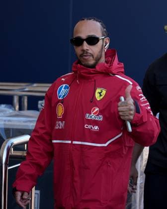 19.10.2025, Circuit of The Americas, Austin, FORMULA 1 MSC CRUISES UNITED STATES GRAND PRIX 2025 , im Bild Lewis Hamilton (GBR), Scuderia Ferrari HP (Photo by Hasan Bratic DeFodi Images) 19 10 2025, Circuit of The Americas, Austin, FORMULA 1 MSC CRUISES UNITED STATES GRAND PRIX 2025 , in the picture Lewis Hamilton GBR , Scuderia Ferrari HP Photo by Hasan Bratic DeFodi Images