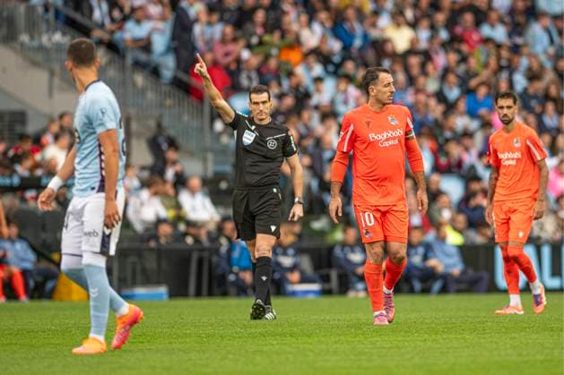 Spanish La Liga EA Sports soccer match Celta vs Real Sociedad at Balaidos stadium inVigo, Pontevegra, Spain 19 October 2025 900 Cordon Press  900 CordonxPress LOF - Celta vs Real Sociedad
