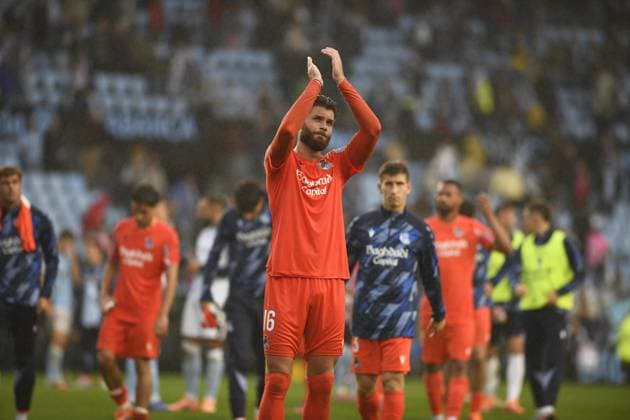 Spanish La Liga EA Sports soccer match Celta vs Real Sociedad at Balaidos stadium inVigo, Pontevegra, Spain 19 October 2025 900 Cordon Press  900 CordonxPress LOF - Celta vs Real Sociedad