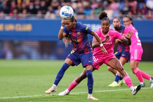 October 19, 2025, Sant Joan Despi, Barcelona, Spain: Victoria Lopez Serrano Felix of FC Barcelona, Barca in action during the Spanish Women league, Liga F, football match played between FC Barcelona and Granada CF at Johan Cruyff Stadium on October 19, 2025 in Sant Joan Despi, Barcelona. Sant Joan Despi Spain - ZUMAa181 20251019_zaa_a181_225 Copyright: xJavierxBorregox