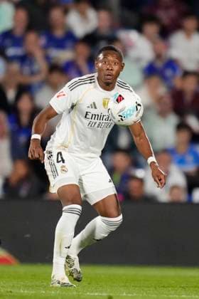 Getafe CF v Real Madrid CF - LaLiga EA Sports David Alaba centre-back of Real Madrid and Austria in action during the LaLiga EA Sports match between Getafe CF and Real Madrid CF at Coliseum on October 19, 2025 in Getafe, Spain. Getafe Madrid Spain  Copyright: xJosexBretonx originalFilename:bretonhernandez-getafecf251019_npbaP.jpg