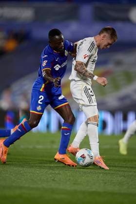 Franco Mastantuono (Real Madrid CF) controls the ball during the LaLiga EA Sports match between Getafe CF v Real Madrid at Coliseum on October 19, 2025 in Getafe, Spain. (Photo by Manu Reino DeFodi Images) Franco Mastantuono Real Madrid CF controls the ball during the LaLiga EA Sports match between Getafe CF v Real Madrid at Coliseum on October 19, 2025 in Getafe, Spain Photo by Manu Reino DeFodi Images