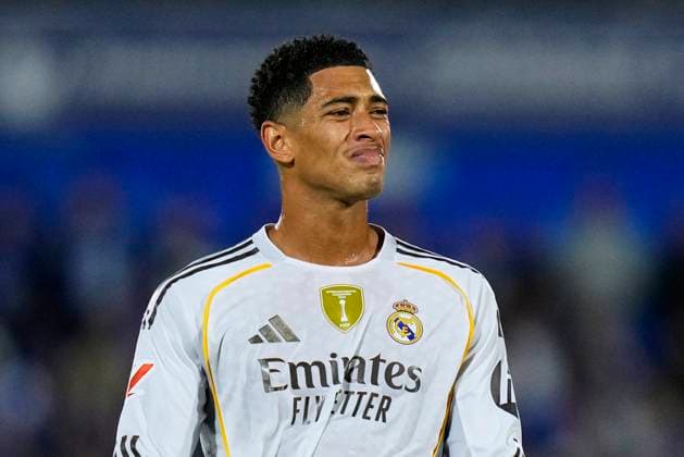 ESP: Getafe CF - Real Madrid CF. La Liga EA Sports. Date 9 Jude Bellingham of Real Madrid CF during the La Liga EA Sports match between Getafe CF and Real Madrid CF played at Coliseum Stadium on October 19, 2025 in Madrid. kpng Copyright: xCesarxCebollax xPRESSINx PS_2501019_GET_RMA_2526_024