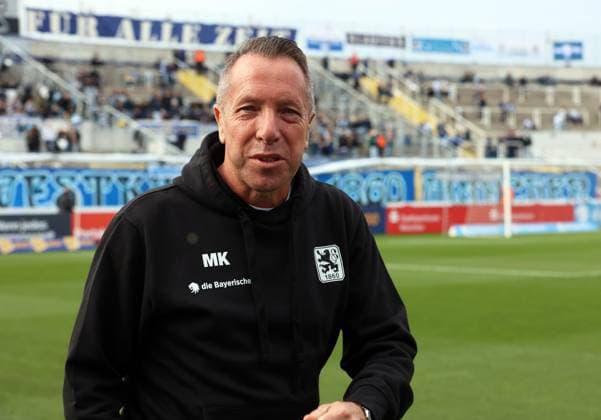 Football, Men, 3 Liga, Season 2025 2026, TSV 1860 Munich MSV Duisburg, Grünwalder Stadion Markus Kauczinski, Coach TSV 1860 Munich head, upper body