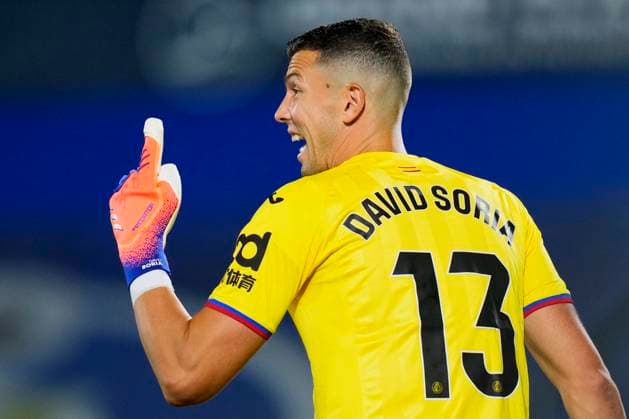 ESP: Getafe CF - Real Madrid CF. La Liga EA Sports. Date 9 David Soria of Getafe CF during the La Liga EA Sports match between Getafe CF and Real Madrid CF played at Coliseum Stadium on October 19, 2025 in Madrid. kpng Copyright: xCesarxCebollax xPRESSINx PS_2501019_GET_RMA_2526_039