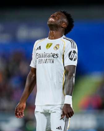 ESP: Getafe CF - Real Madrid CF. La Liga EA Sports. Date 9 Vinicius Junior of Real Madrid CF during the La Liga EA Sports match between Getafe CF and Real Madrid CF played at Coliseum Stadium on October 19, 2025 in Madrid. kpng Copyright: xCesarxCebollax xPRESSINx PS_2501019_GET_RMA_2526_064
