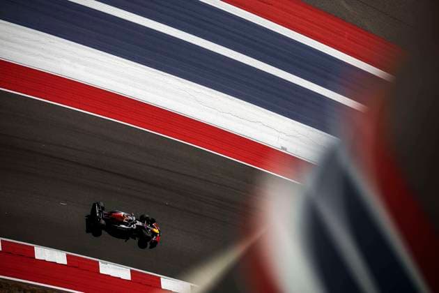 F1 - UNITED STATES GRAND PRIX 2025 01 VERSTAPPEN Max (nld), Red Bull Racing RB21, action during the 2025 Formula 1 United States Grand Prix, 19th round of the 2025 FIA Formula One World Championship, WM, Weltmeisterschaft from October 17 to 19, 2025 on the Circuit of the Americas, in Austin, Texas, United States of America - AustinUnited States  Copyright: xEricxAlonsox