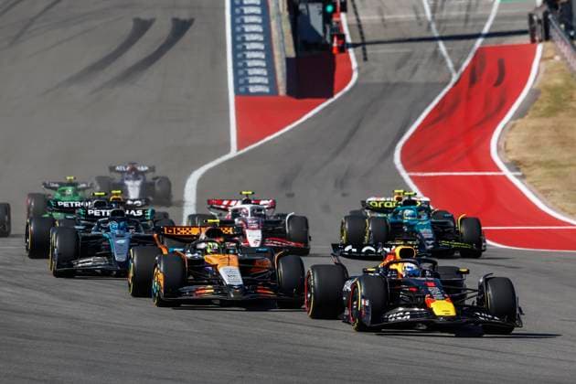 F1 GP of America, Austin, No 1 Max Verstappen NED , Red Bull Racing RB21, Honda, winning the race, Start Austin USA