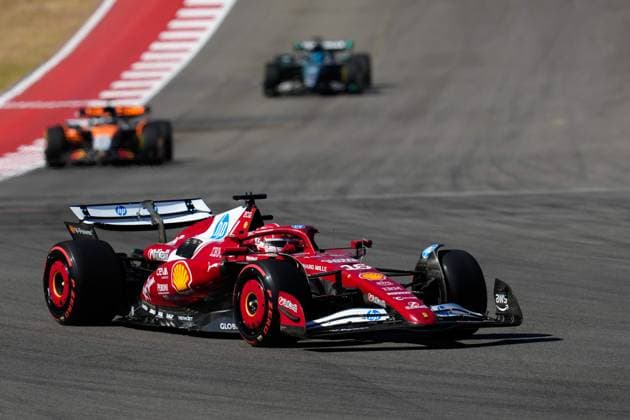 Charles Leclerc (MCO), Scuderia Ferrari HP, 16, race during United States Grand Prix 2025, Formula 1 Championship in Austin, USA, October 19 2025  Copyright: xScottxColeman IPAxSportx xipa-agency.netx xx IPA_66832376 IPA_Agency_IPA66832376