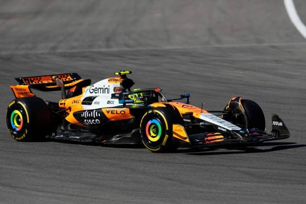 Lando Norris (GBR), McLaren Formula 1 Team, 4, race during United States Grand Prix 2025, Formula 1 Championship in Austin, USA, October 19 2025  Copyright: xScottxColeman IPAxSportx xipa-agency.netx xx IPA_66832379 IPA_Agency_IPA66832379