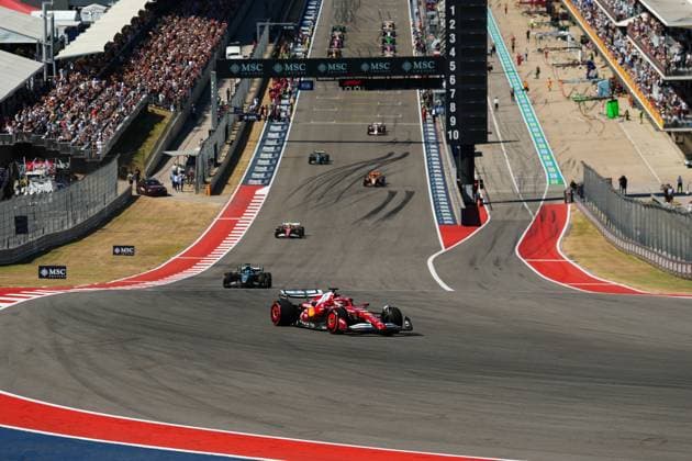 Charles Leclerc (MCO), Scuderia Ferrari HP, 16, race during United States Grand Prix 2025, Formula 1 Championship in Austin, USA, October 19 2025  Copyright: xScottxColeman IPAxSportx xipa-agency.netx xx IPA_66833349 IPA_Agency_IPA66833349