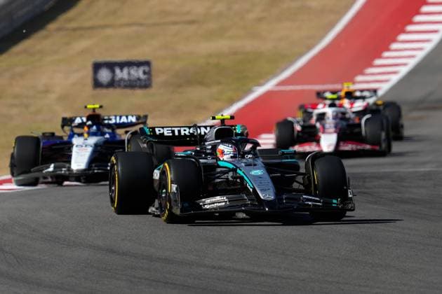 Kimi Antonelli (ITA), Mercedes-AMG Petronas F1 Team, 12, race during United States Grand Prix 2025, Formula 1 Championship in Austin, USA, October 19 2025  Copyright: xScottxColeman IPAxSportx xipa-agency.netx xx IPA_66835706 IPA_Agency_IPA66835706