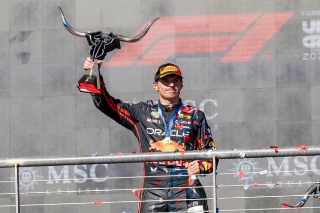 Formula 1, GP USA in Austin, winner Max Verstappen