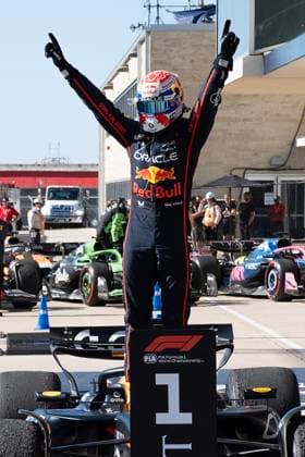 October 19, 2025: Max Verstappen (1) with ORACLE Red Bull Racing Team winning the Formula 1 MSC Cruises United States Grand Prix, Circuit of the Americas. Austin, Texas. CSM Austin United States of America - ZUMAc04_ 20251019_faf_c04_032 Copyright: xMarioxCantux