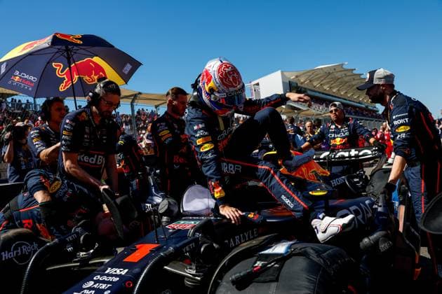 F1 - UNITED STATES GRAND PRIX 2025 VERSTAPPEN Max (ned), Red Bull Racing RB21, portrait during the 2025 Formula 1 United States Grand Prix, 19th round of the 2025 FIA Formula One World Championship, WM, Weltmeisterschaft from October 17 to 19, 2025 on the Circuit of the Americas, in Austin, Texas, United States of America - AustinUnited States  Copyright: xDPPIx