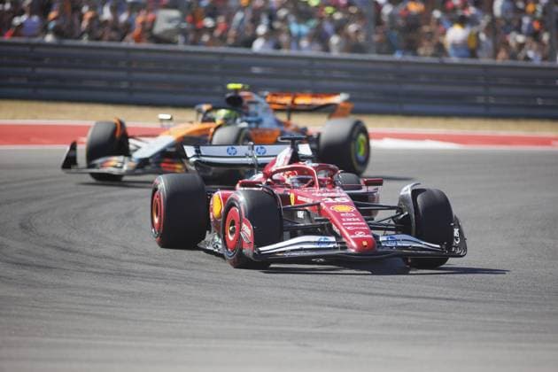 Formula 1 United States Grand Prix AUSTIN, USA - OCTOBER 19: Charles Leclerc (16) competes in the Formula 1 United States Grand Prix at the Circuit of the Americas in Austin, Texas on October 19, 2025. Jorge Salgado Anadolu Austin United States. Editorial use only. Please get in touch for any other usage.  Copyright: x2025xAnadoluxJorgexSalgadox