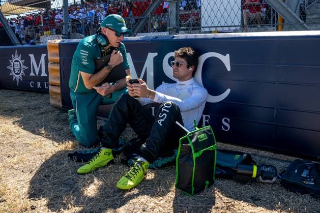AUSTIN, TEXAS, UNITED STATES: Lance Stroll, racing for the Aston Martin F1 team during the 2025 Formula 1 United States Grand Prix at the Circuit of the Americas in Austin, Texas, United States