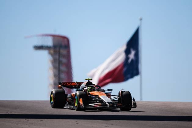 F1 - UNITED STATES GRAND PRIX 2025 04 NORRIS Lando (gbr), McLaren F1 Team MCL39, action during the 2025 Formula 1 United States Grand Prix, 19th round of the 2025 FIA Formula One World Championship, WM, Weltmeisterschaft from October 17 to 19, 2025 on the Circuit of the Americas, in Austin, Texas, United States of America - AustinUnited States  Copyright: xEricxAlonsox
