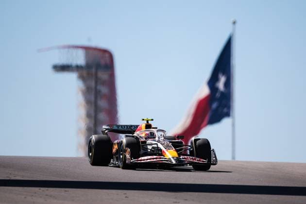 F1 - UNITED STATES GRAND PRIX 2025 30 LAWSON Liam (nzl), Visa Cash App RB F1 Team VCARB02, action during the 2025 Formula 1 United States Grand Prix, 19th round of the 2025 FIA Formula One World Championship, WM, Weltmeisterschaft from October 17 to 19, 2025 on the Circuit of the Americas, in Austin, Texas, United States of America - AustinUnited States  Copyright: xEricxAlonsox