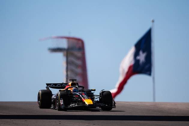 F1 - UNITED STATES GRAND PRIX 2025 01 VERSTAPPEN Max (nld), Red Bull Racing RB21, action during the 2025 Formula 1 United States Grand Prix, 19th round of the 2025 FIA Formula One World Championship, WM, Weltmeisterschaft from October 17 to 19, 2025 on the Circuit of the Americas, in Austin, Texas, United States of America - AustinUnited States  Copyright: xEricxAlonsox