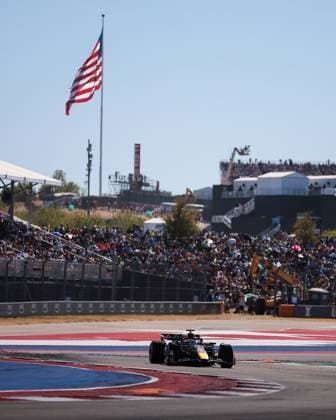 F1 - UNITED STATES GRAND PRIX 2025 01 VERSTAPPEN Max (nld), Red Bull Racing RB21, action during the 2025 Formula 1 United States Grand Prix, 19th round of the 2025 FIA Formula One World Championship, WM, Weltmeisterschaft from October 17 to 19, 2025 on the Circuit of the Americas, in Austin, Texas, United States of America - AustinUnited States  Copyright: xEricxAlonsox