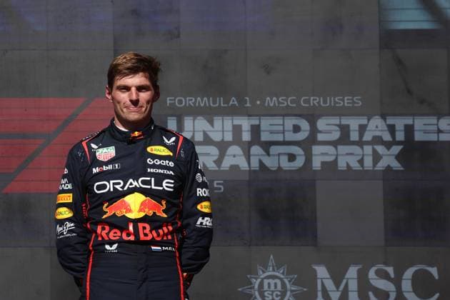 F1 Grand Prix Of United States Max Verstappen of Red Bull Racing after the F1 Grand Prix of United States at Circuit od the Americas in Austin, United States on October 19, 2025. Austin United States  Copyright: xJakubxPorzyckix originalFilename:porzycki-f1grandp251019_npzpo.jpg