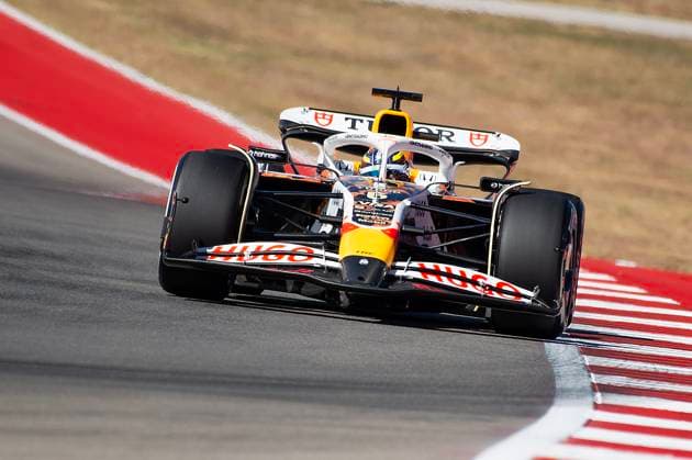 October 19, 2025: Isack Hadjar (6) with Visa Cash APP RB Formula One Team in action at the Formula 1 MSC Cruises United States Grand Prix, Circuit of the Americas. Austin, Texas. CSM Austin United States of America - ZUMAc04_ 20251019_faf_c04_075 Copyright: xMarioxCantux