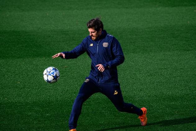LEVERKUSEN, GERMANY - 20 OCTOBER, 2025: Jonas Hofmann - UEFA Champions League, Pre match practice FC Bayer 04 Leverkusen at BayArena.  Copyright: xVITALIIxKLIUIEVx