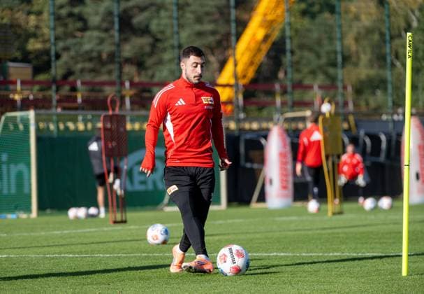 Soccer, Men, Season 2025 2026, 1 Bundesliga, 1 FC Union Berlin, Training, Josip Juranovic 1 FC Union Berlin , 20 10 2025, Copyright: xMatthiasxKochx