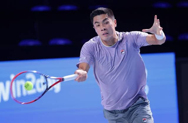 TENNIS - ATP, Tennis Herren Erste Bank Open VIENNA,AUSTRIA,20.OCT.25 - TENNIS - ATP World Tour, Erste Bank Open. Image shows Brandon Nakashima (USA).  GEPAxpictures xWalterxLuger