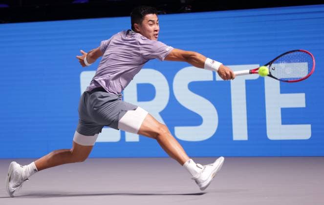 TENNIS - ATP, Tennis Herren Erste Bank Open VIENNA,AUSTRIA,20.OCT.25 - TENNIS - ATP World Tour, Erste Bank Open. Image shows Brandon Nakashima (USA).  GEPAxpictures xWalterxLuger