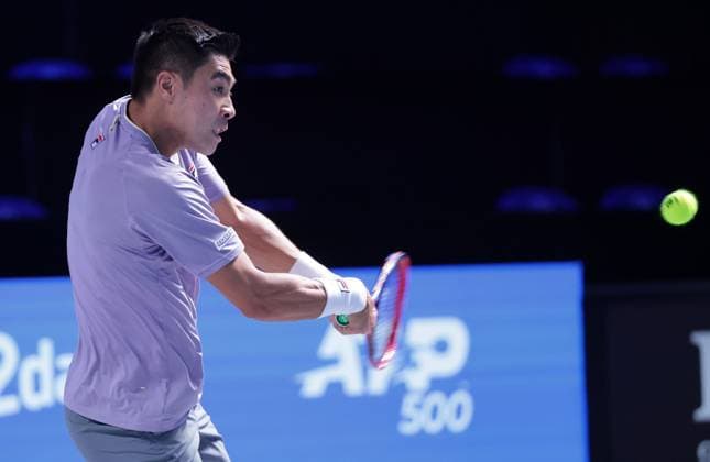 TENNIS - ATP, Tennis Herren Erste Bank Open VIENNA,AUSTRIA,20.OCT.25 - TENNIS - ATP World Tour, Erste Bank Open. Image shows Brandon Nakashima (USA).  GEPAxpictures xWalterxLuger