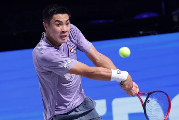 TENNIS - ATP, Tennis Herren Erste Bank Open VIENNA,AUSTRIA,20.OCT.25 - TENNIS - ATP World Tour, Erste Bank Open. Image shows Brandon Nakashima (USA).  GEPAxpictures xWalterxLuger