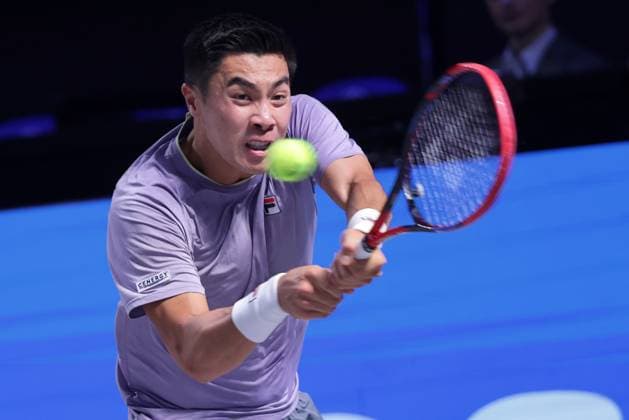TENNIS - ATP, Tennis Herren Erste Bank Open VIENNA,AUSTRIA,20.OCT.25 - TENNIS - ATP World Tour, Erste Bank Open. Image shows Brandon Nakashima (USA).  GEPAxpictures xWalterxLuger