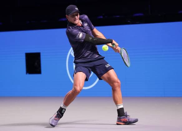 TENNIS - ATP, Tennis Herren Erste Bank Open VIENNA,AUSTRIA,20.OCT.25 - TENNIS - ATP World Tour, Erste Bank Open. Image shows Luciano Darderi (ITA).  GEPAxpictures xWalterxLuger