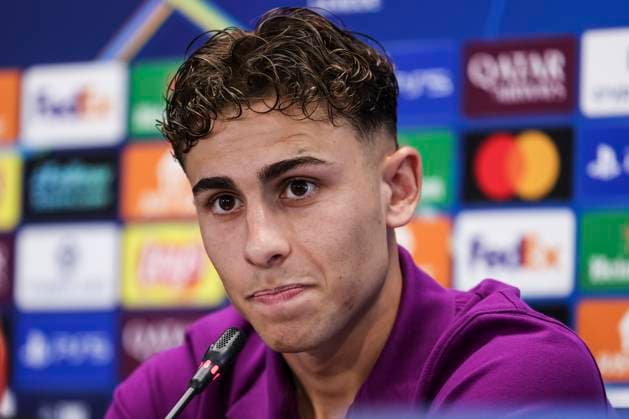 October 20, 2025, Sant Joan Despi, Barcelona, SPAIN: Fermin Lopez attends his press conference, PK, Pressekonferenz during the training day of FC Barcelona, Barca ahead the UEFA Champions League 2025 26, football match against Olympiacos at Ciudad Esportiva Joan Gamper on October 20, 2025 in Sant Joan Despi, Barcelona, Spain. Sant Joan Despi SPAIN - ZUMAa181 20251020_zaa_a181_077 Copyright: xJavierxBorregox