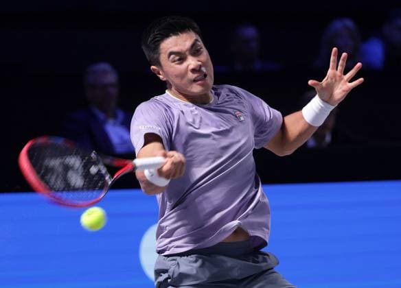 TENNIS - ATP, Tennis Herren Erste Bank Open VIENNA,AUSTRIA,20.OCT.25 - TENNIS - ATP World Tour, Erste Bank Open. Image shows Brandon Nakashima (USA).  GEPAxpictures xWalterxLuger