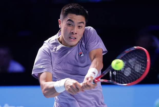 TENNIS - ATP, Tennis Herren Erste Bank Open VIENNA,AUSTRIA,20.OCT.25 - TENNIS - ATP World Tour, Erste Bank Open. Image shows Brandon Nakashima (USA).  GEPAxpictures xWalterxLuger