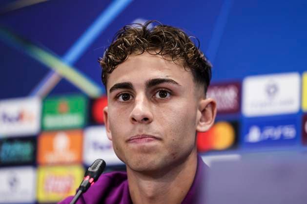 October 20, 2025, Sant Joan Despi, Barcelona, SPAIN: Fermin Lopez attends his press conference, PK, Pressekonferenz during the training day of FC Barcelona, Barca ahead the UEFA Champions League 2025 26, football match against Olympiacos at Ciudad Esportiva Joan Gamper on October 20, 2025 in Sant Joan Despi, Barcelona, Spain. Sant Joan Despi SPAIN - ZUMAa181 20251020_zaa_a181_080 Copyright: xJavierxBorregox