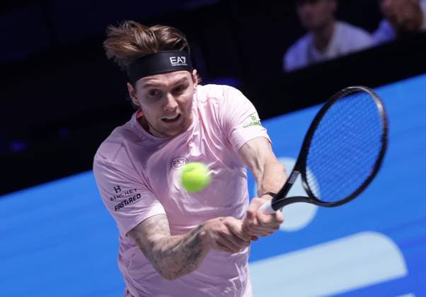 TENNIS - ATP, Tennis Herren Erste Bank Open VIENNA,AUSTRIA,20.OCT.25 - TENNIS - ATP World Tour, Erste Bank Open. Image shows Alexander Bublik (KAZ).  GEPAxpictures xWalterxLuger