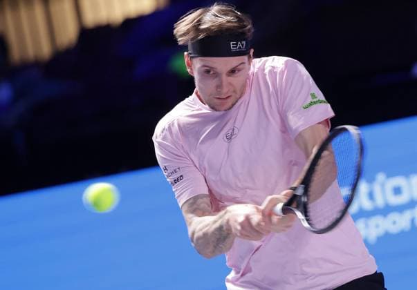 TENNIS - ATP, Tennis Herren Erste Bank Open VIENNA,AUSTRIA,20.OCT.25 - TENNIS - ATP World Tour, Erste Bank Open. Image shows Alexander Bublik (KAZ).  GEPAxpictures xWalterxLuger