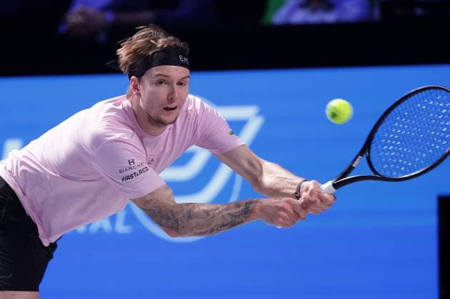 TENNIS - ATP, Tennis Herren Erste Bank Open VIENNA,AUSTRIA,20.OCT.25 - TENNIS - ATP World Tour, Erste Bank Open. Image shows Alexander Bublik (KAZ).  GEPAxpictures xWalterxLuger