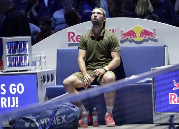 TENNIS - ATP, Tennis Herren Erste Bank Open VIENNA,AUSTRIA,20.OCT.25 - TENNIS - ATP World Tour, Erste Bank Open. Image shows Jurij Rodionov (AUT).  GEPAxpictures xWalterxLuger